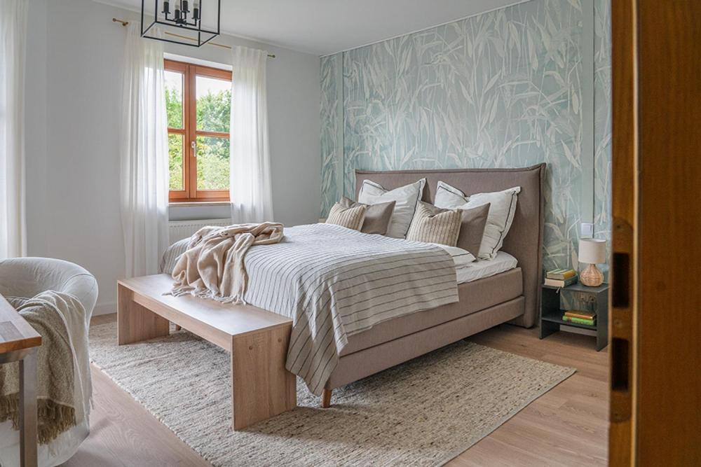 Stilvolle Seewohnung In Utting อุททิง อัม แอมเมอร์ซี ภายนอก รูปภาพ